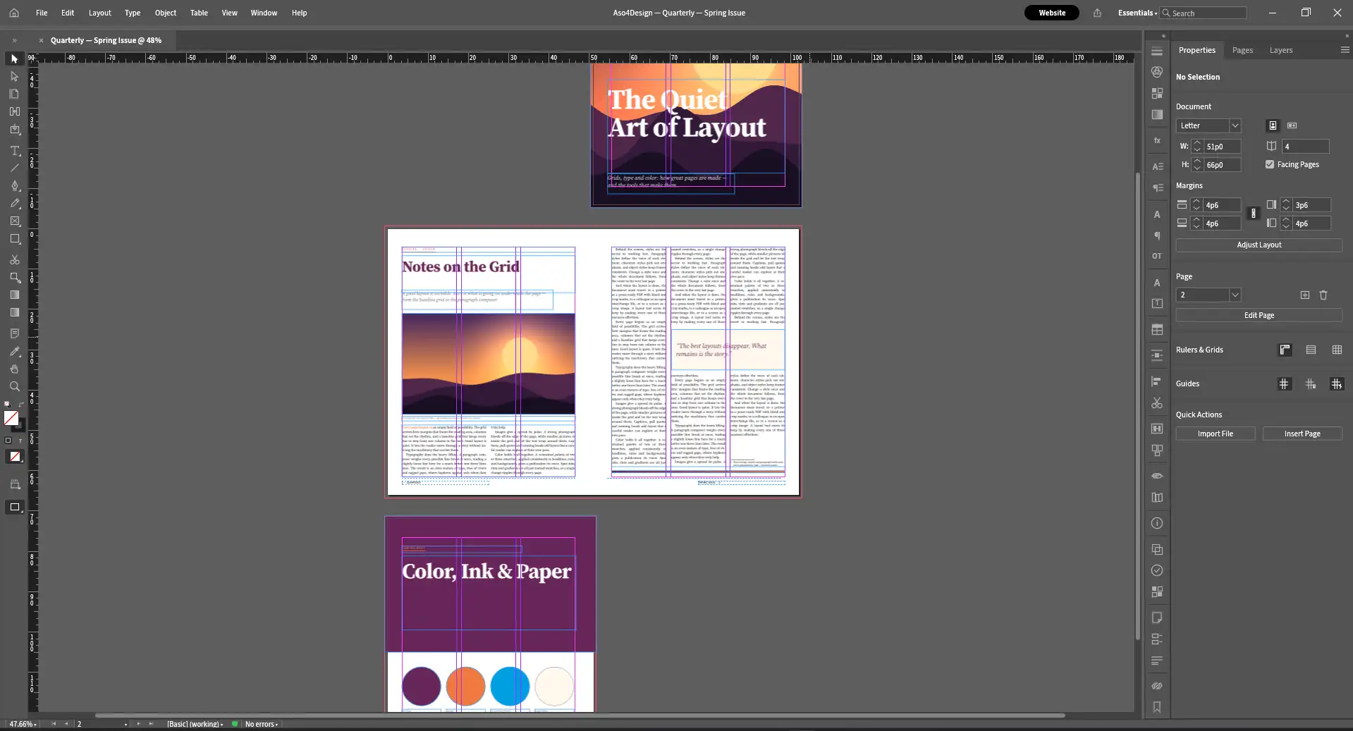 Aso4Design application screenshot