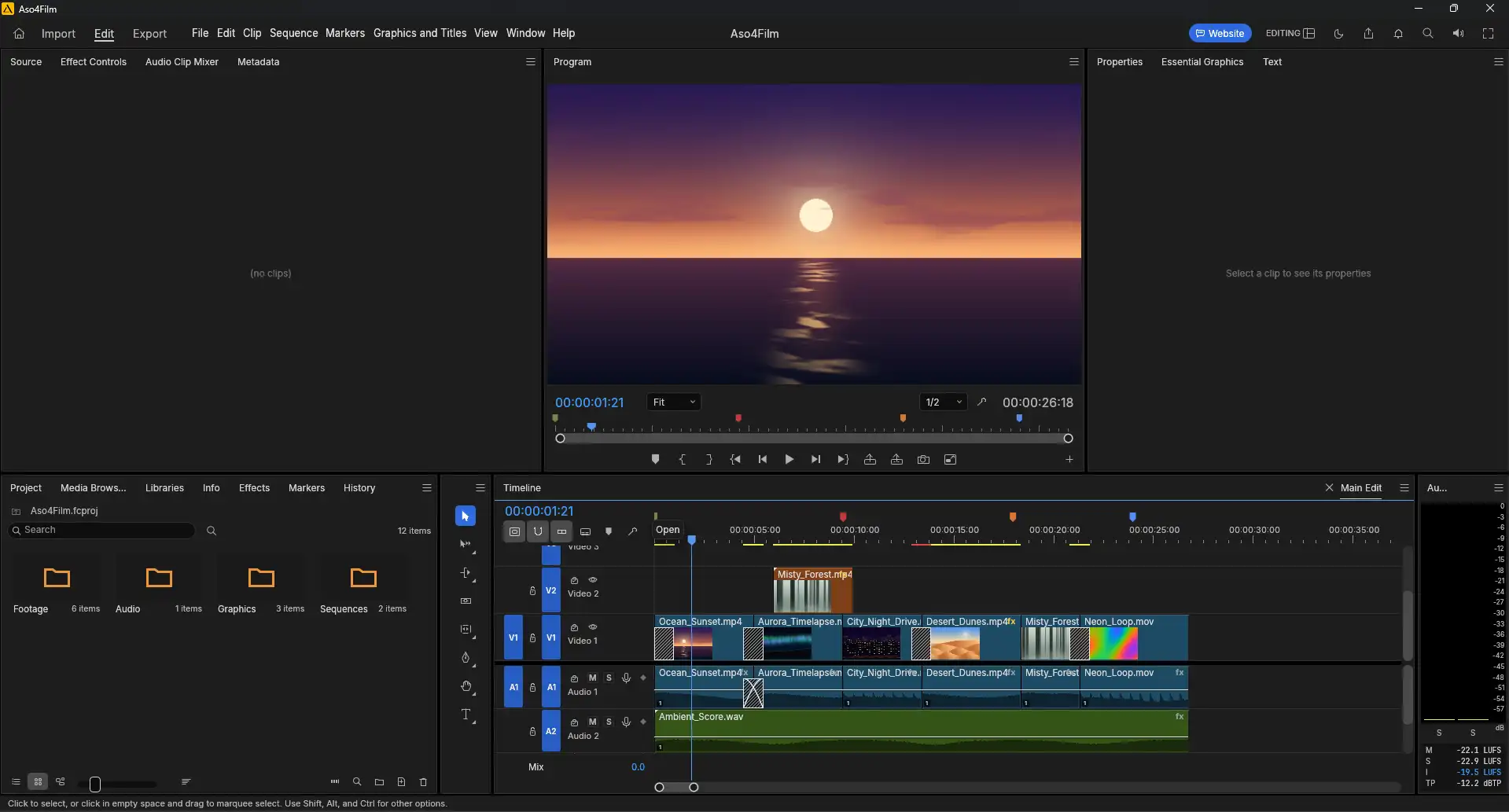 Aso4Film application screenshot